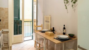 Family Condo, City View | Private kitchen | Highchair - Scugnizzo Apartment (Naples)