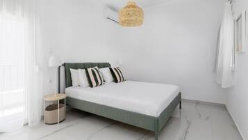 Leilighet, 1 soverom | Individuelt dekorert, individuelt innredet og blendingsgardiner