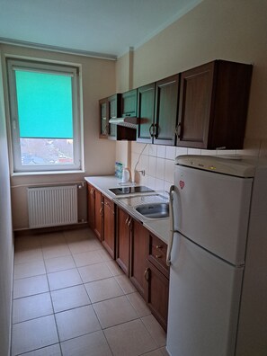 Doppelzimmer, Stadtblick | Eigene Küche