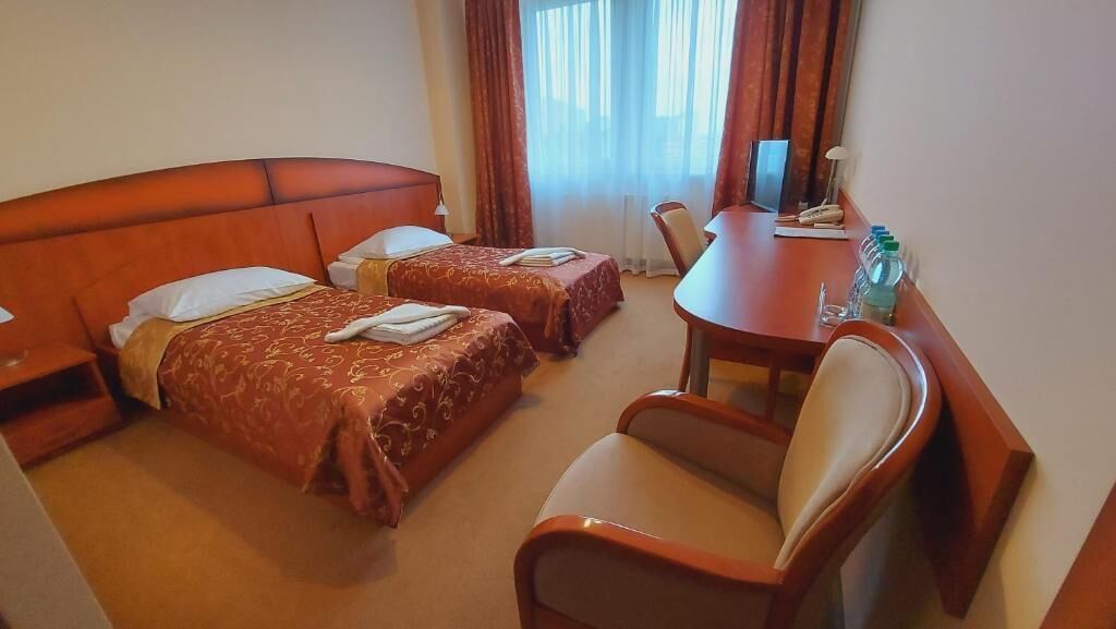 Deluxe dubbelrum eller tvåbäddsrum - utsikt mot staden