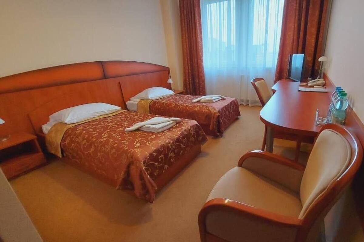 Deluxe-Doppel- oder -Zweibettzimmer, Stadtblick