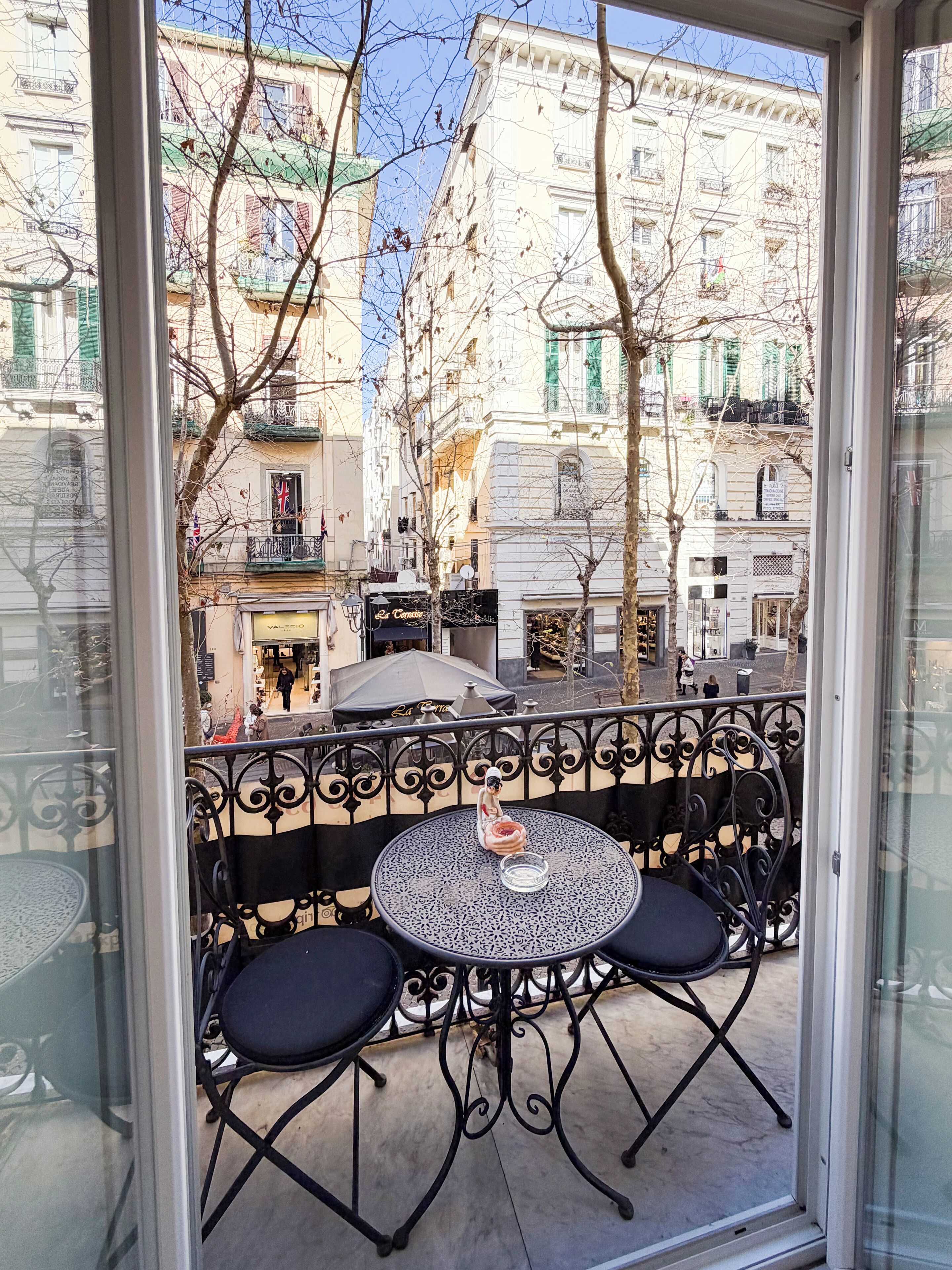 Suite familiare, 2 camere da letto, balcone, vista città | Ristoranti