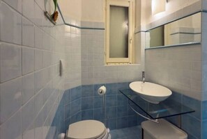 Douche, sèche-cheveux, savon