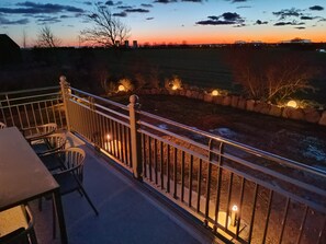 Outdoor dining - Vrbo Property (Fehmarn)