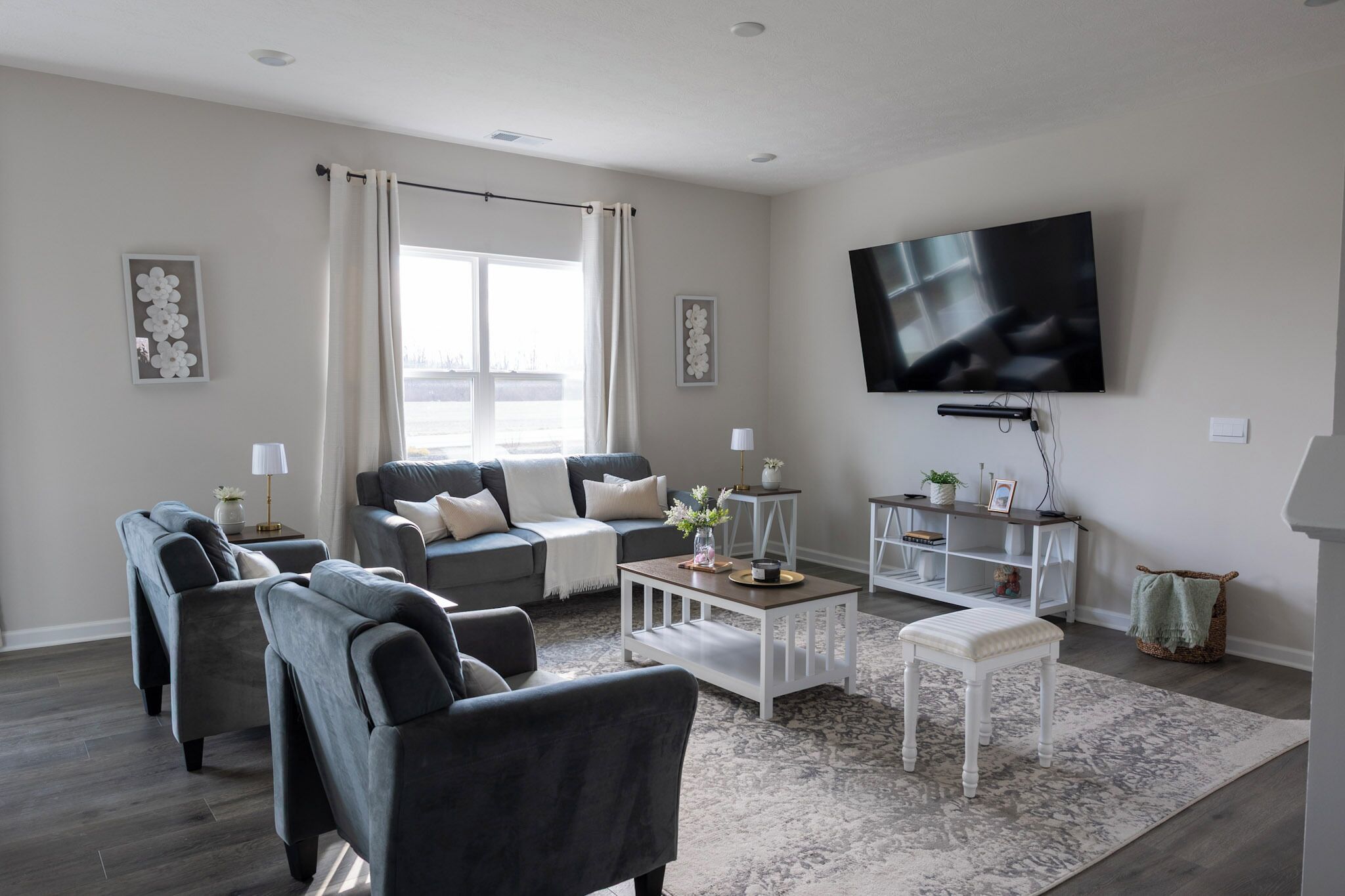 Casa, 3 habitaciones | Área de sala de estar