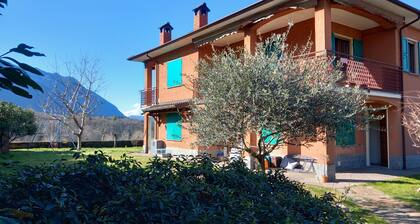 Apartment 'Sunset On Lake Maggiore 2 Garages' with Garden, Balcony and Wi-Fi