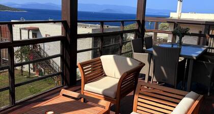 Furnished, Seasonal Rental Apartment with Private Pier in Bodrum Hebil Bay