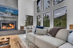 Smart TV, fireplace, offices