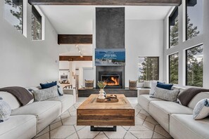 Smart TV, fireplace, offices