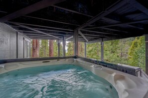 Indoor spa tub - Tahoe Retreat | Private Hot Tub & Scenic Views (Incline Village)