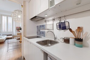 Private kitchen - Delightful Apartment near Vatican/Saint Peter's Area (Roma)