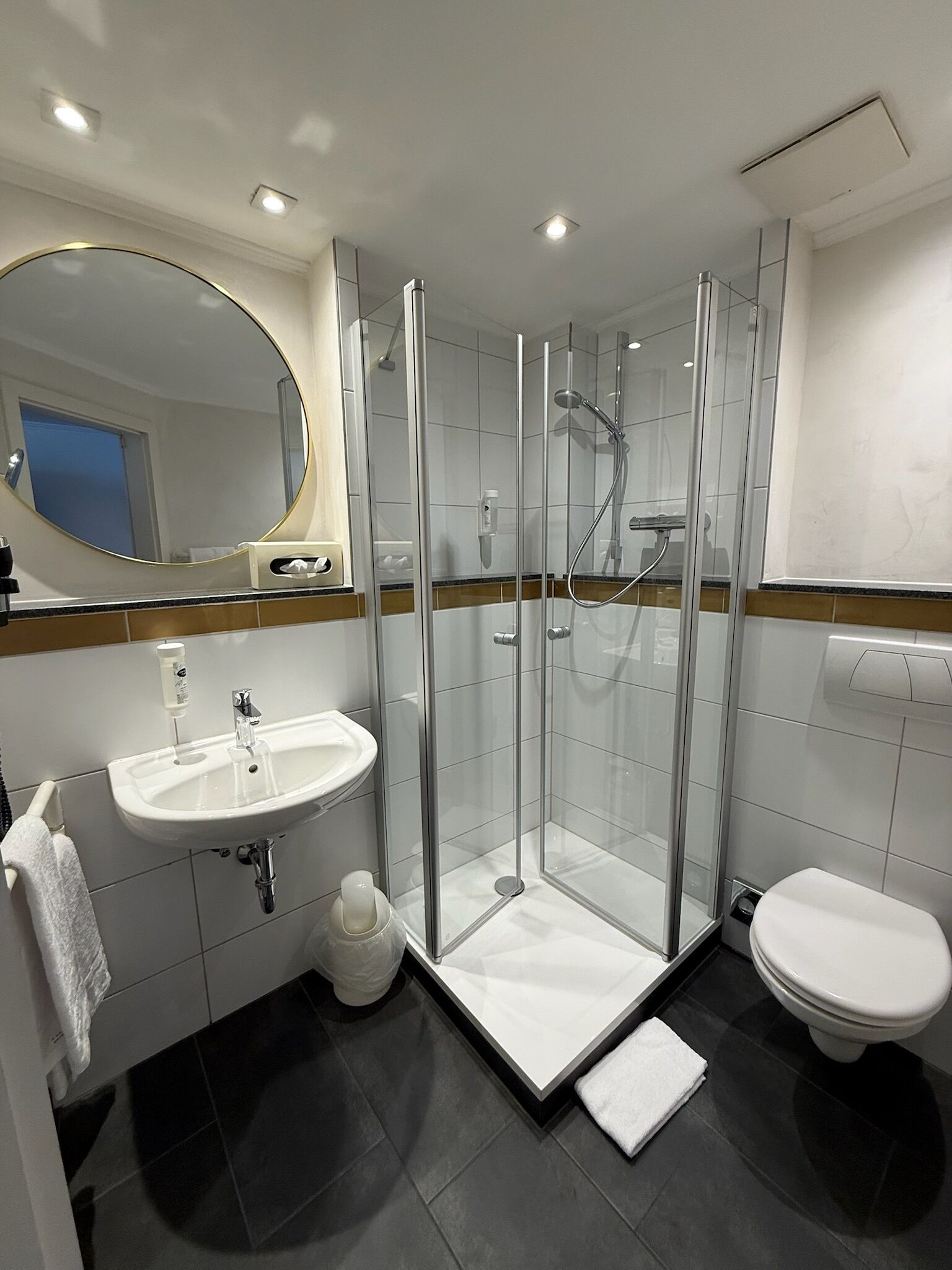 Chambre Double Confort, salle de bains privée, vue ville | Salle de bain