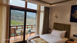Superior Twin Room, Balcony, Mountain View | In-room safe, iron/ironing board, free WiFi - Nangter Retreat (Paro)