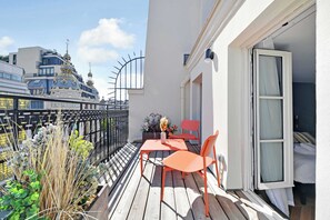 Appartement, 4 chambres | Balcon