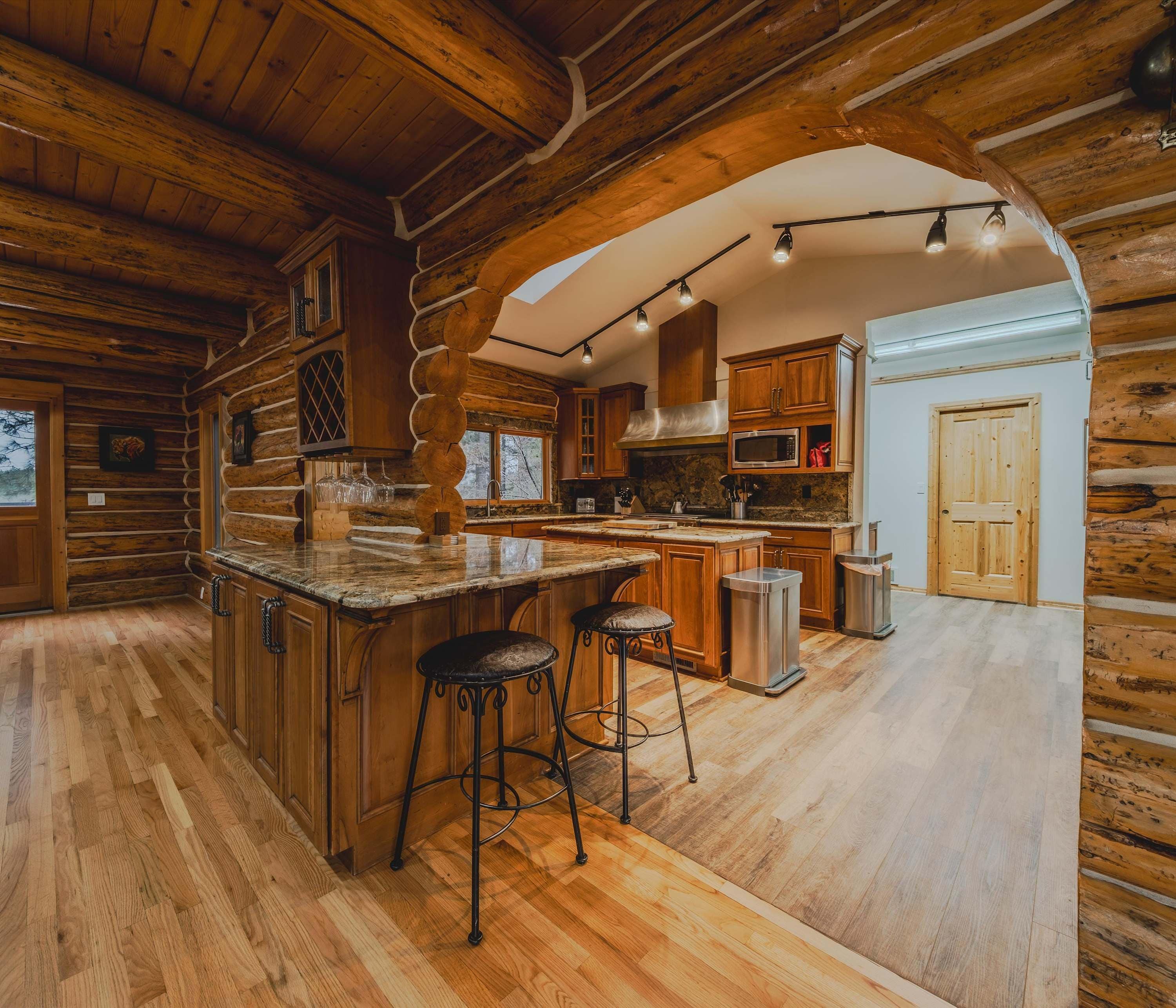 Cabin, Multiple Beds, Patio, Mountain View (Wilderness Club Lodge) | Private kitchen