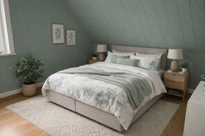 4 chambres, fer et planche à repasser, Wi-Fi, literie fournie