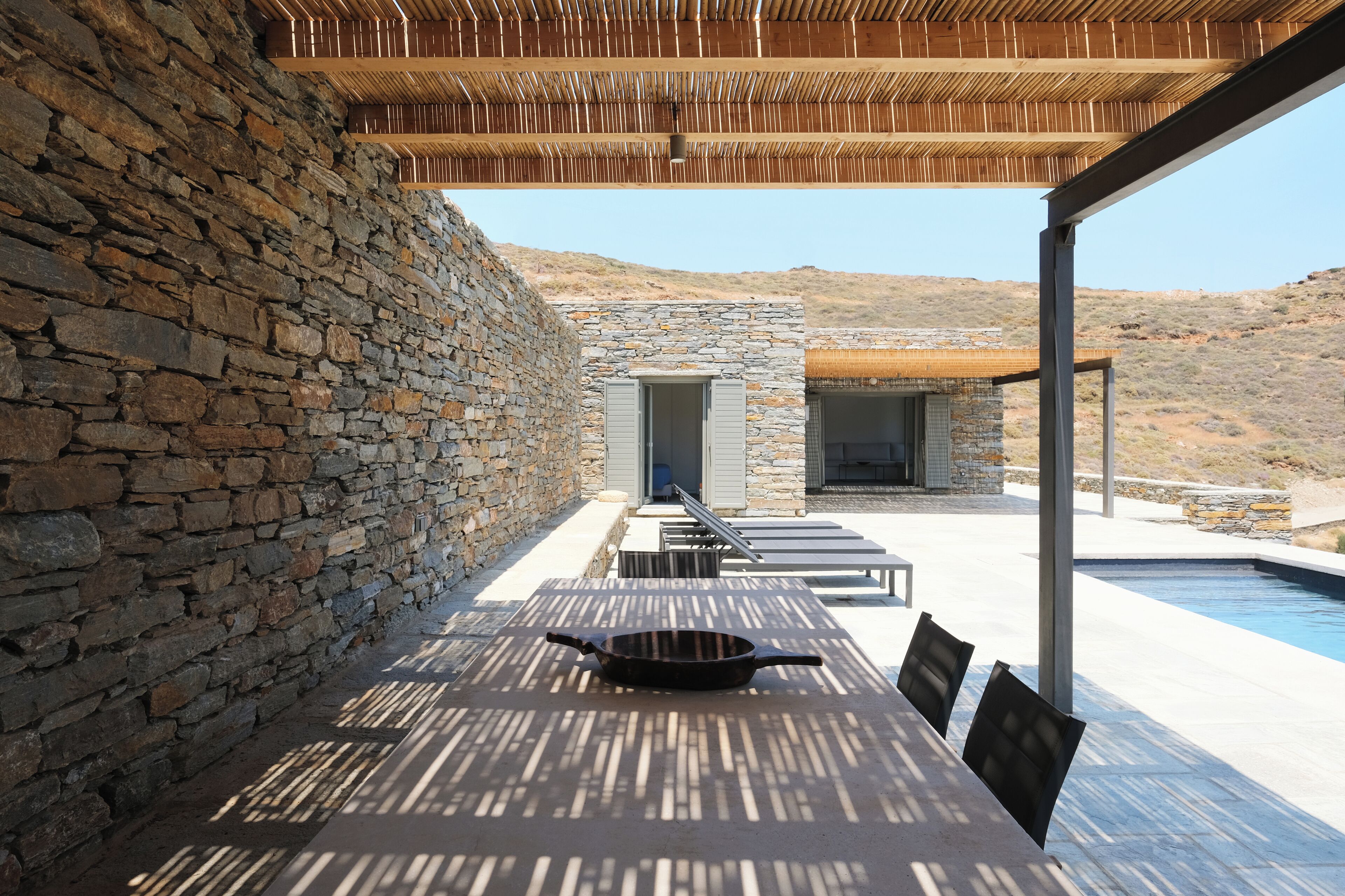 Luxury House, Sea View | Outdoor dining
