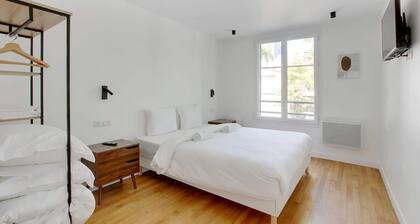 Cosy, lumineux et climatisé - proche Paris