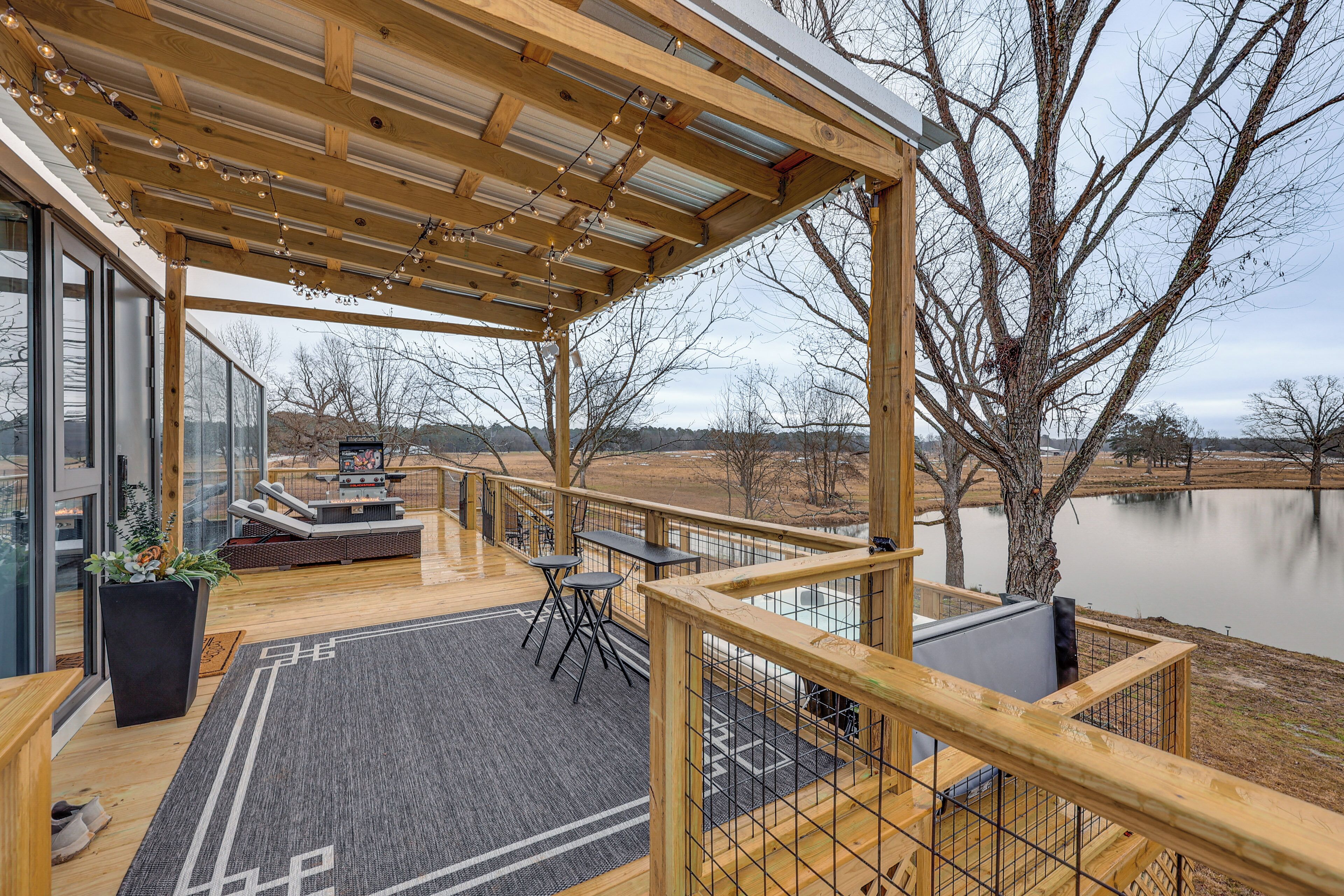 Fachada de la propiedad