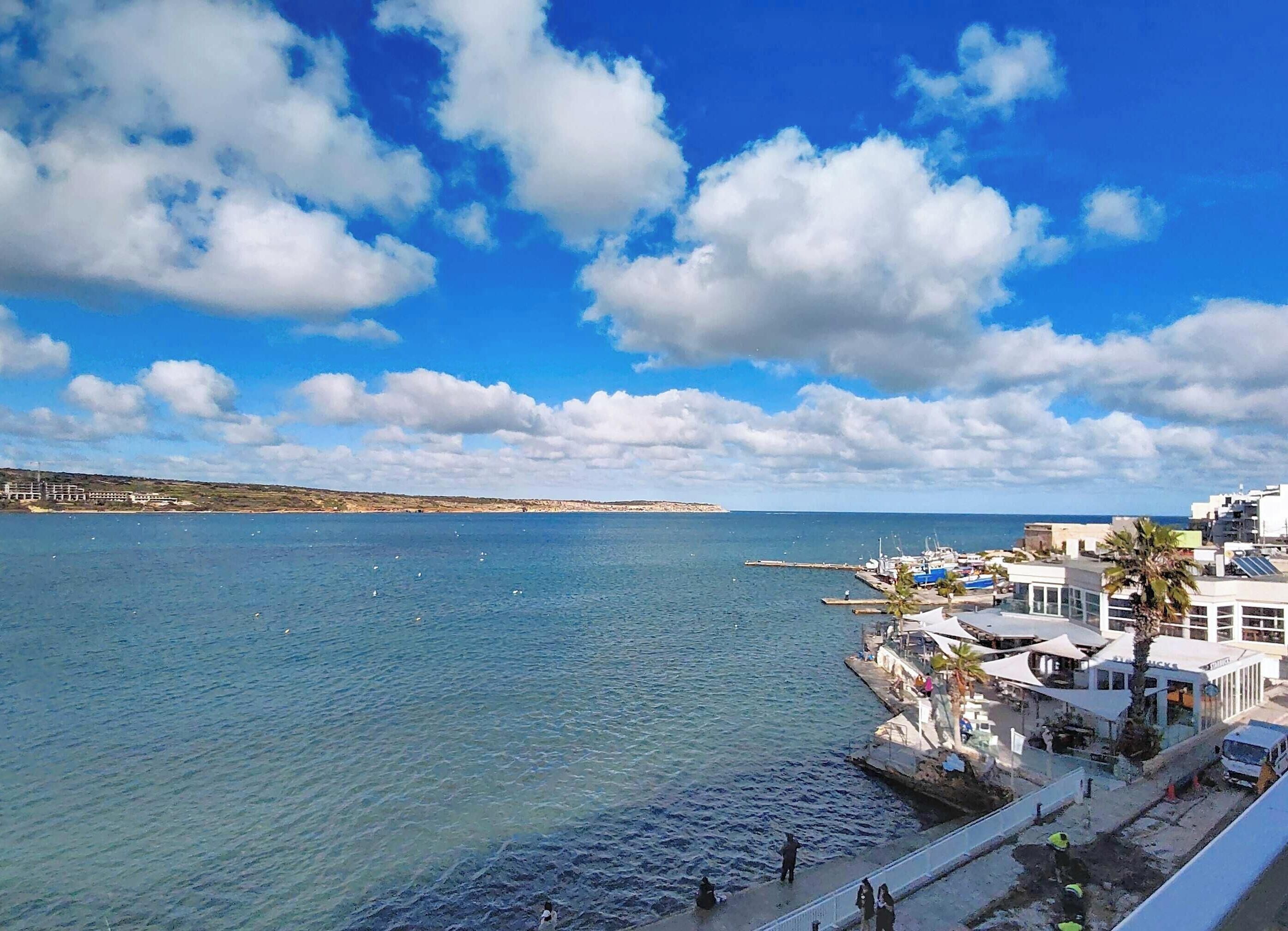 Uitzicht vanuit accommodatie