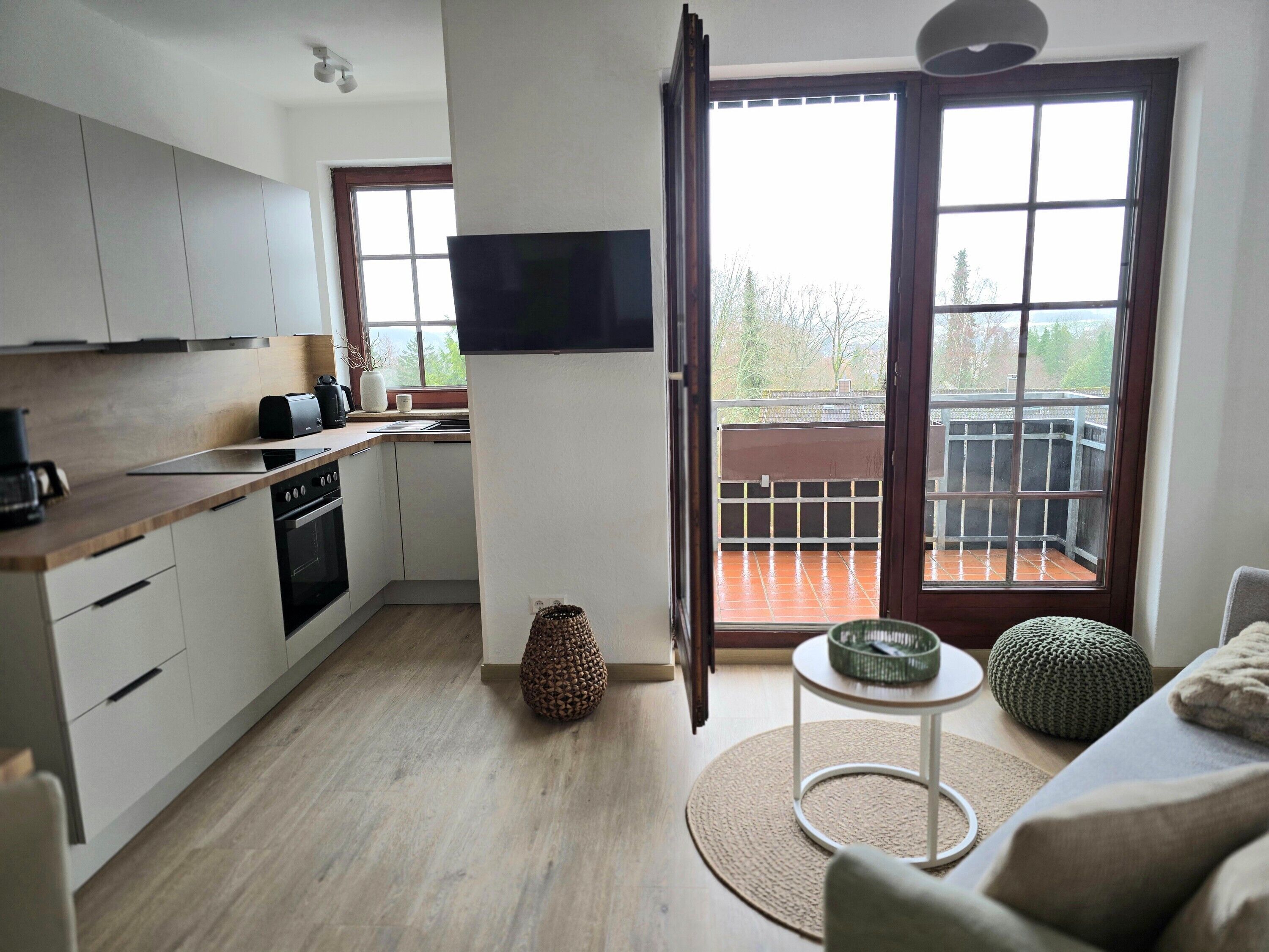 Refrigerador, horno, placa de cocina, lavavajillas