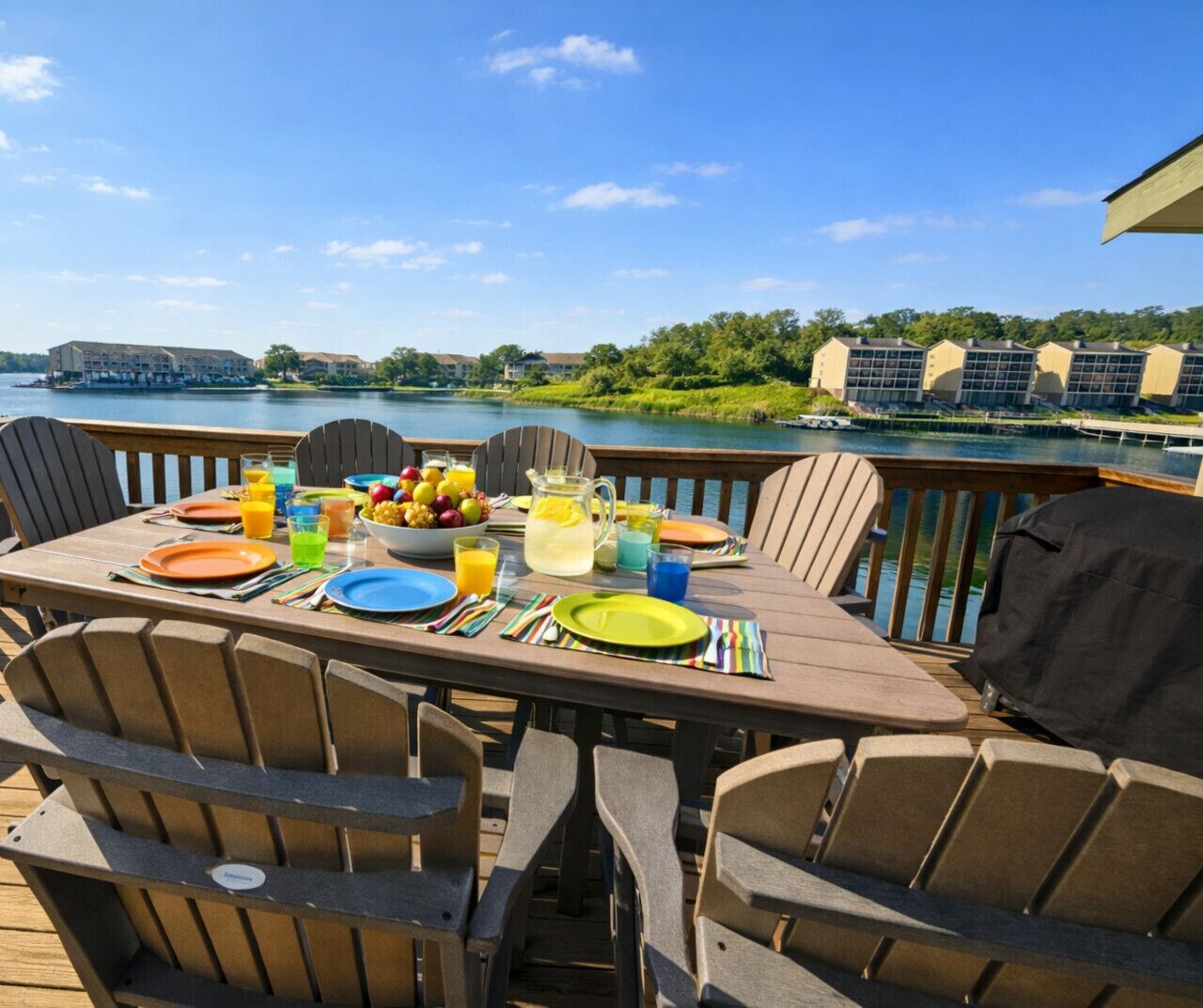 Opções para refeição ao ar livre