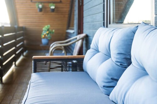 Helle Ferienwohnung mit sonniger Loggia