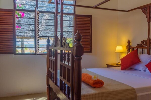 Villa, uitzicht op zee | Een kluis op de kamer, verduisterende gordijnen, gratis wifi