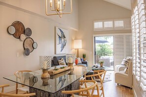 TV, fireplace, DVD player - Spacious 3BR Retreat  | Pool, Tennis & Easy Access to San Diego Attractions (San Diego)