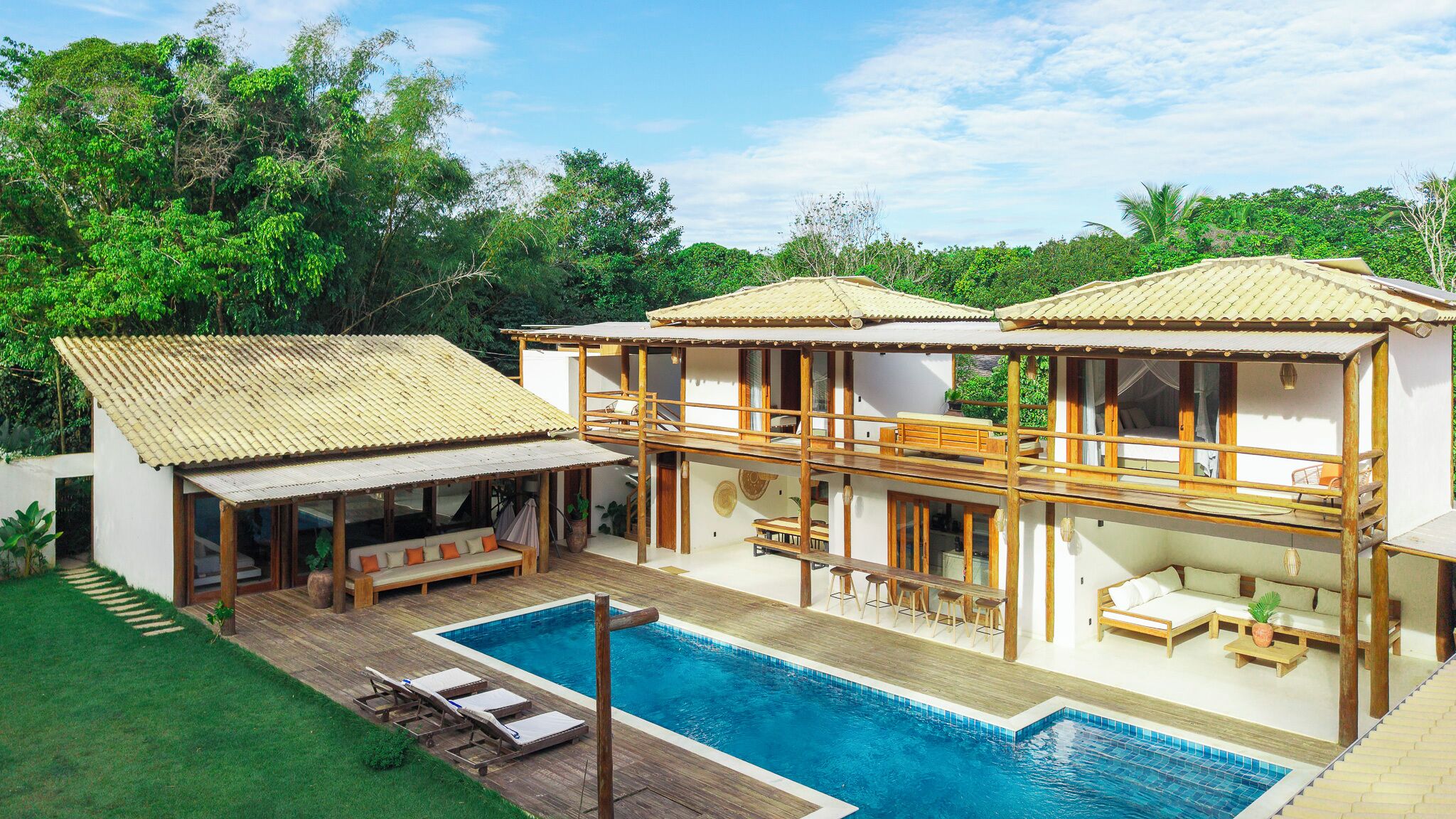 Fachada da propriedade