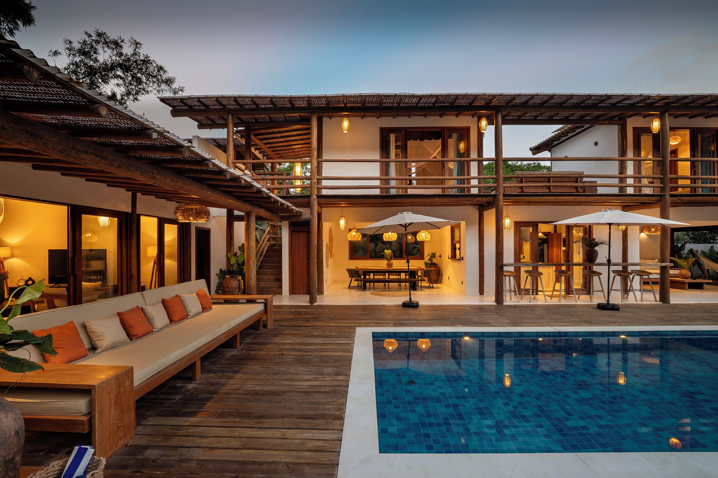 Rumah Deluks, pemandangan kolam renang | Kolam renang | Kolam renang outdoor