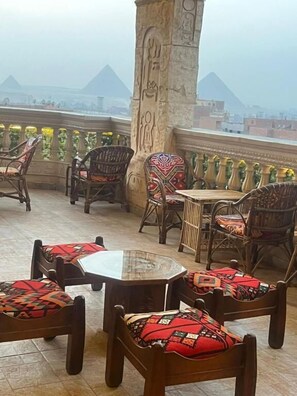 Property grounds - pyramids mystery inn  (Giza Governorate)