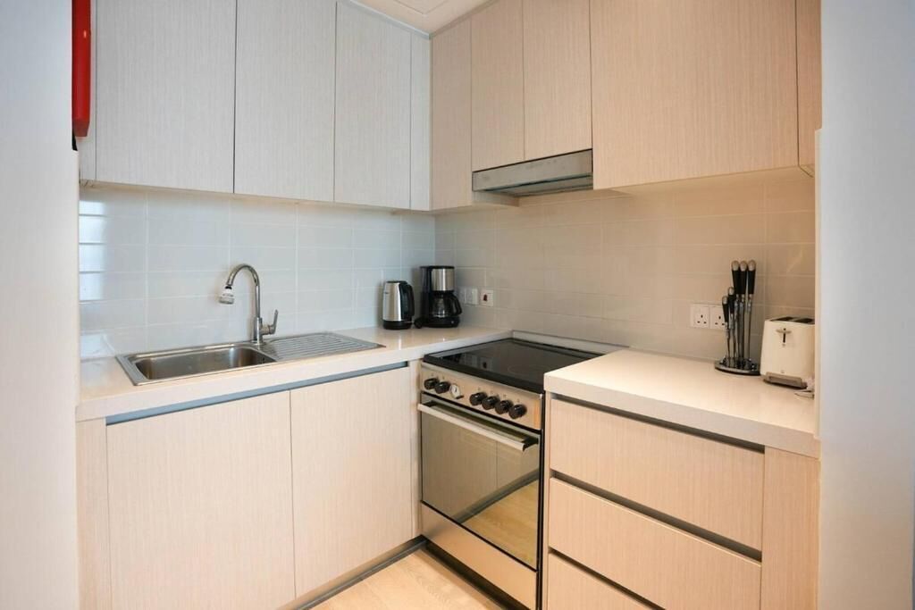 Apartment, Balcony, Canal View | Private kitchen