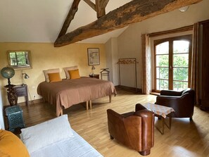 Iron/ironing board, WiFi, bed sheets - Apartment “Le Loft Du Chant Du Buc” with Shared Pool, Garden, and Wi-Fi (Marssac sur Tarn)