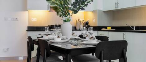 奢华公寓, 城市景观 | 用餐