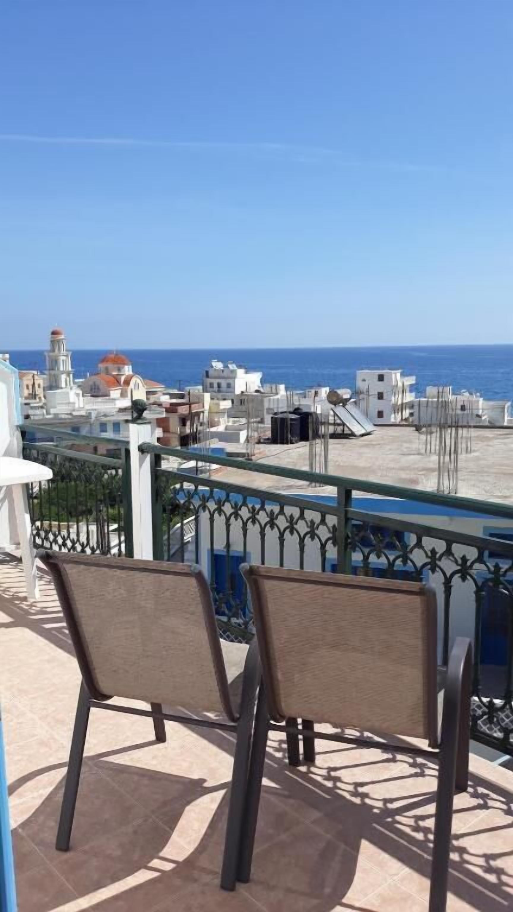 Standard Double Room, Balcony, Sea View | Property grounds