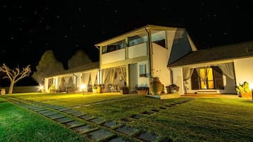 Front of property – evening/night