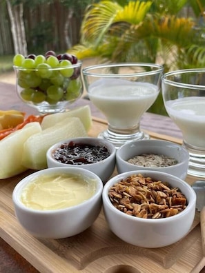 Free daily full breakfast - Pousada Lua Cheia Praia do Espelho (Caraíva)