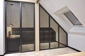 Interior - Luxury apartment with a view of the Rhine - Stylish living with a panoramic view (Bad Honnef)