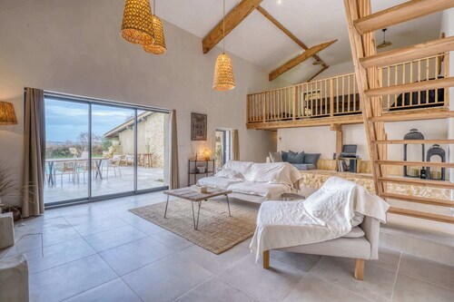 Villa de charme, 4 chambres, piscine