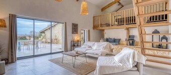 Villa de charme, 4 chambres, piscine