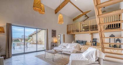 Villa de charme, 4 chambres, piscine