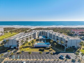 Exterior - Newly Updated ocean View 2-Bedroom Condo, Steps to the Beach! (Saint Augustine)