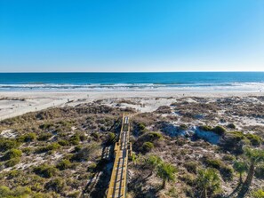 Beach - Newly Updated ocean View 2-Bedroom Condo, Steps to the Beach! (Saint Augustine)