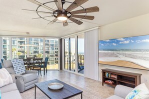 Smart TV, printers - Newly Updated ocean View 2-Bedroom Condo, Steps to the Beach! (Saint Augustine)