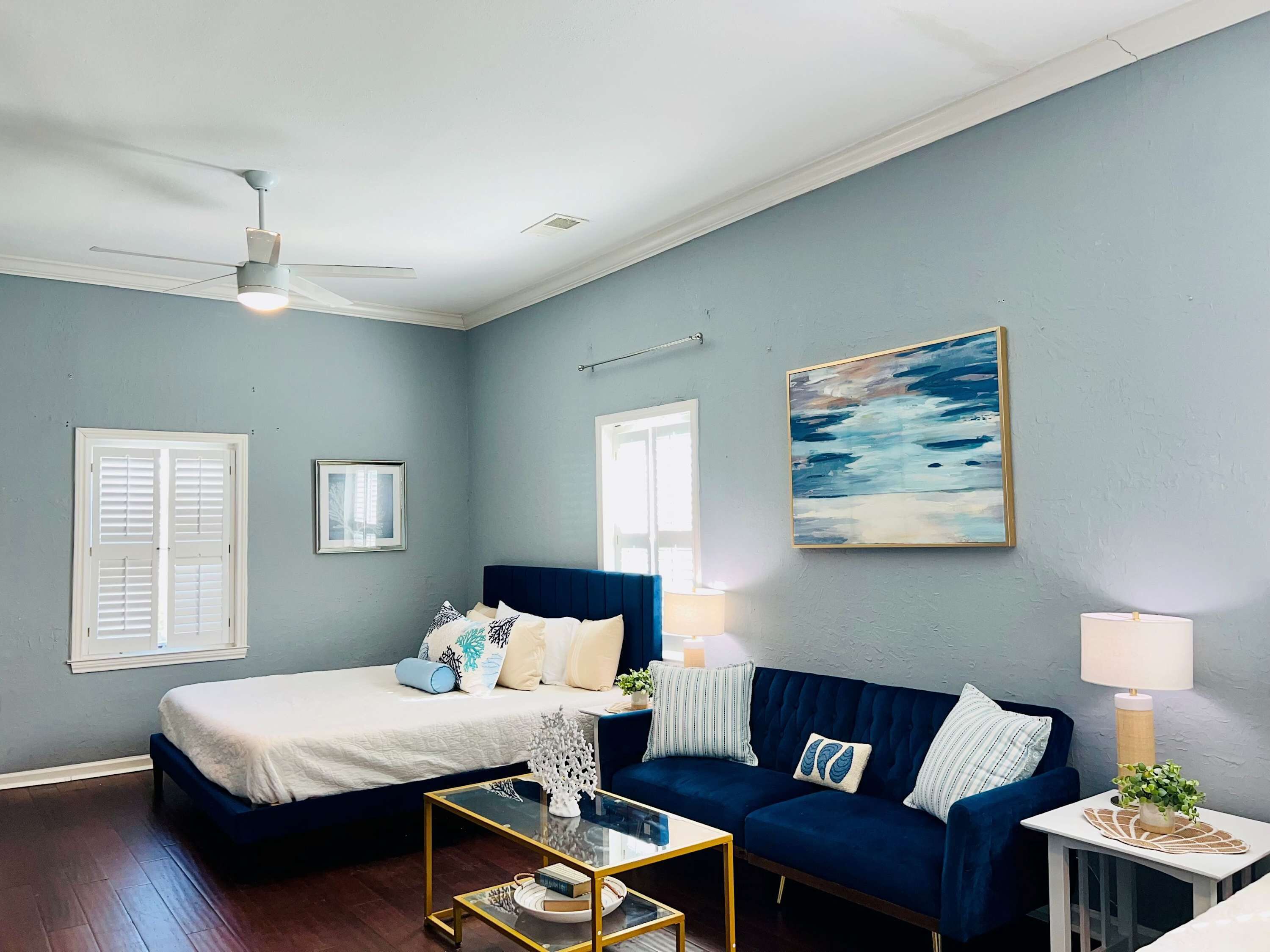 Studio, Multiple Beds, Kitchenette, Garden View (Surf + Strand Unit B)