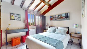 6 chambres, bureau, fer et planche Ă repasser, Wi-Fi gratuit