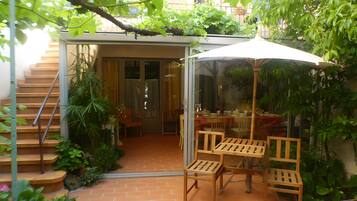 Opções para refeição ao ar livre