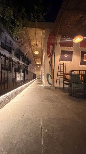 Kahden hengen luksushuone | Terassi/patio