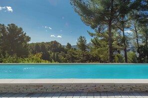 Outdoor pool - Sublime house with large garden & swimming pool - 8 pers (Marseille)
